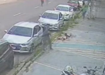 Vídeo: Polícia Civil frustra tentativa de homicídio, prende homem e apreende adolescente no bairro Cachoeirinha