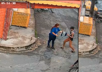 VÍDEO: Mulher é assaltada a caminho do trabalho