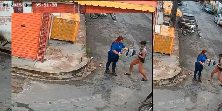 VÍDEO: Mulher é assaltada a caminho do trabalho