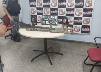 MP recorre contra decisão que colocou em liberdade policial preso com metralhadoras de uso restrito
