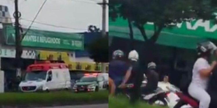 motorista é perseguido por motociclistas após colisão no bairro Flores