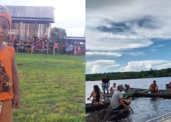 Vídeo: criança de 3 anos morre após cair de embarcação em Barreirinha, no interior do AM