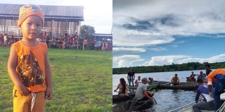 Vídeo: criança de 3 anos morre após cair de embarcação em Barreirinha, no interior do AM