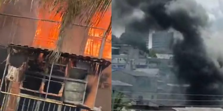 apartamento no Prosamin é atingido por incêndio