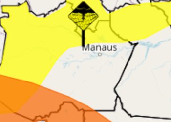 Municípios do AM entram em alerta laranja para baixa temperatura (Foto: Reprodução/ Inmet)