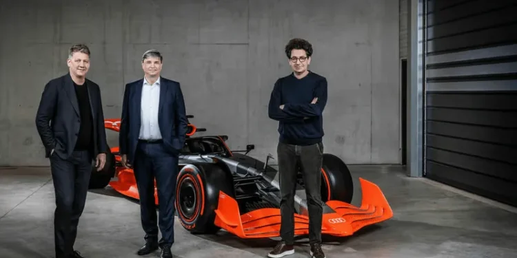 Audi anuncia reestruturação interna antes da estreia na Fórmula 1 em 2026