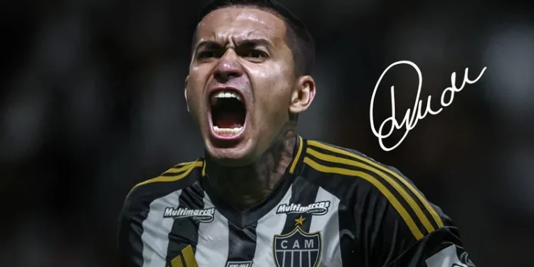 Atlético-MG anuncia contratação de Dudu