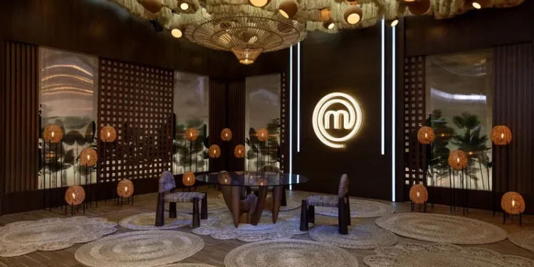 Restaurante dos jurados, onde os chefs se reúnem para conversar