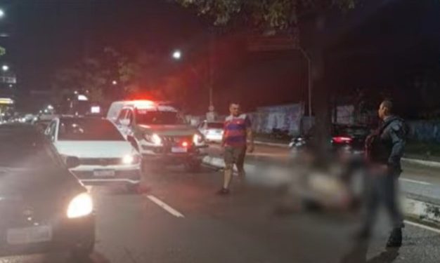 Morador em situação de rua morre após ser atropelado na Djalma Batista