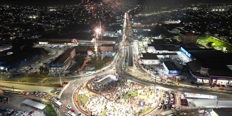 Complexo Viário Rei Pelé é entregue com mais de 52 mil metros quadrados de área construída