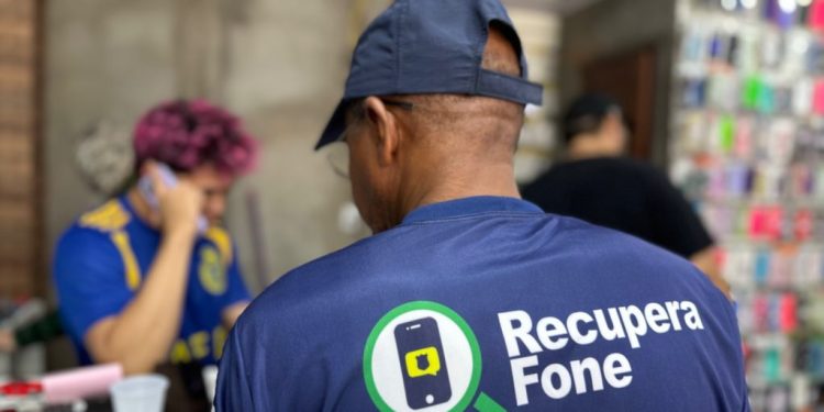 Mais de 700 celulares continuam na sede do Programa RecuperaFone para restituição