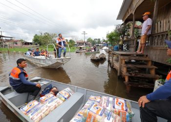 Governo do Amazonas divulga boletim sobre a cheia no estado, nesta segunda