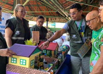 Uso racional de medicamentos e prevenção de IST são temas de ação da FVS-RCP no Parque do Idoso em Manaus