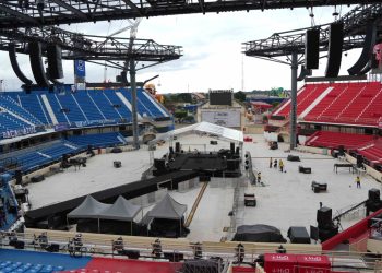 Festival de Parintins 2025: Palco 360º no Bumbódromo está pronto para a Festa dos Visitantes