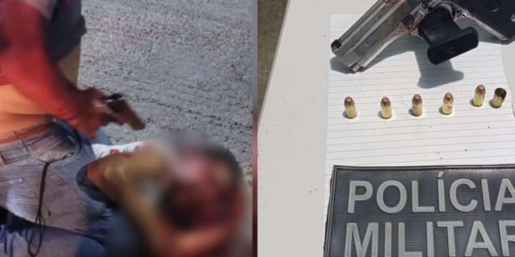 Vídeo: Empresário reage a assalto e imobiliza assaltante no interior do AM