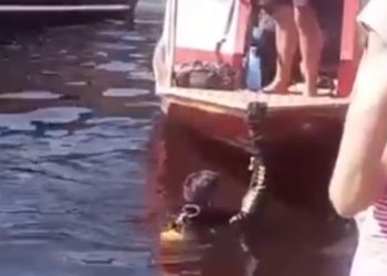 VÍDEO: adolescente morre afogado após mergulhar na área da Manaus Moderna