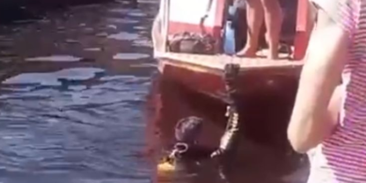 VÍDEO: adolescente morre afogado após mergulhar na área da Manaus Moderna