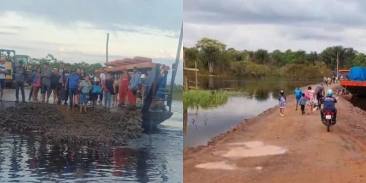 Trecho da BR-319 permanece interditado após rompimento de barragem
