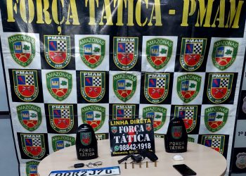 Trio é preso e armas são apreendidas após ações da Polícia militar