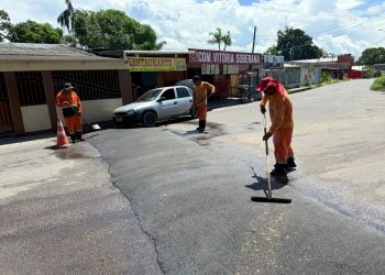 Colônia Antônio Aleixo é recebe serviços de infraestrutura e limpeza