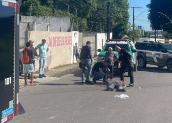 homem morre após ser atropelado por motocicleta no Colônia Terra Nova