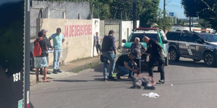 homem morre após ser atropelado por motocicleta no Colônia Terra Nova