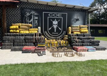 PMAM apreende cerca de 17 toneladas de drogas no primeiro semestre de 2025