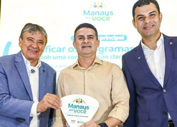 Prefeito David Almeida lança “Manaus Por Você” e anuncia tarifa social de ônibus para 400 mil pessoas
