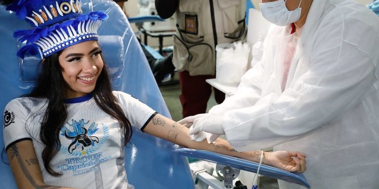 Boi Caprichoso vence desafio de doação de sangue do Hemoam