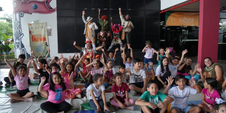 Festival de Férias tem início com atividades lúdicas e culturais para crianças em Manaus