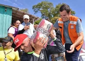 Prefeito em exercício Renato Junior abre nova fase da operação ‘Cheia 2025’ com assistência a mais de 2 mil famílias