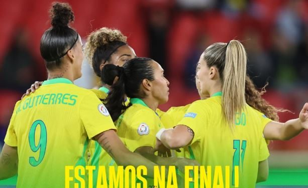 Goleada põe seleção feminina na final da Copa América e na Olimpíada