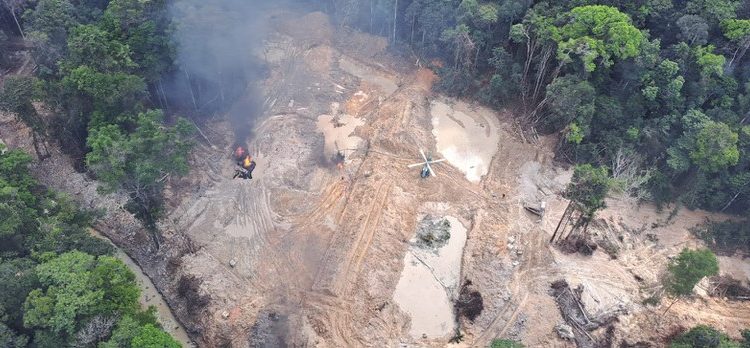 Nova frente de garimpo ilegal é desmantelada no sul do Amazonas