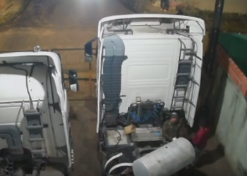 VÍDEO: dupla é presa por furtos milionários de peças de caminhões em Manaus