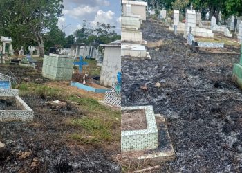 Alerta de incêndios em cemitérios: Prefeitura de Manaus pede que velas sejam acesas apenas em cruzeiros