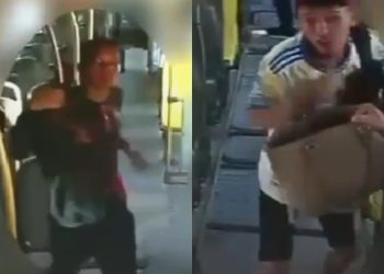 PC-AM divulga imagens de procurados por roubo a ônibus da linha 641