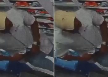 Veja vídeo: Homem é procurado suspeito de roubo em drogaria no bairro Japiim em Manaus