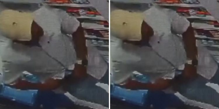 Veja vídeo: Homem é procurado suspeito de roubo em drogaria no bairro Japiim em Manaus