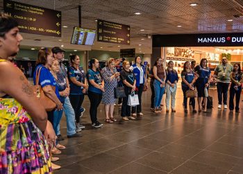 Manaus Airport reforça campanha contra o tráfico humano
