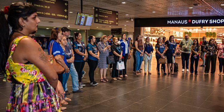 Manaus Airport reforça campanha contra o tráfico humano
