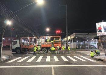 Prefeitura de Manaus reforça sinalização de trânsito no Centro