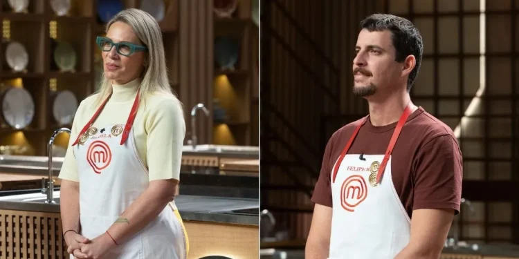 Daniela e Felipe B. são finalistas da 12ª temporada do MasterChef Brasil
