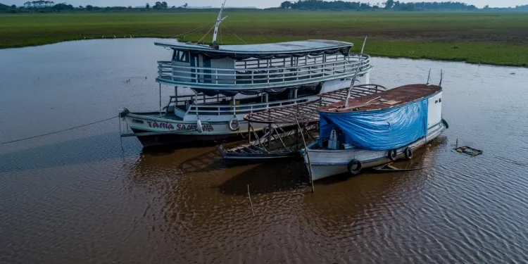 Rios da Amazônia se encontram em situação crítica por escassez d’água