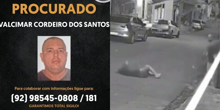 Vídeo: PC-AM divulga a imagem de homem que agrediu a ex-companheira com capacete no bairro Alvorada