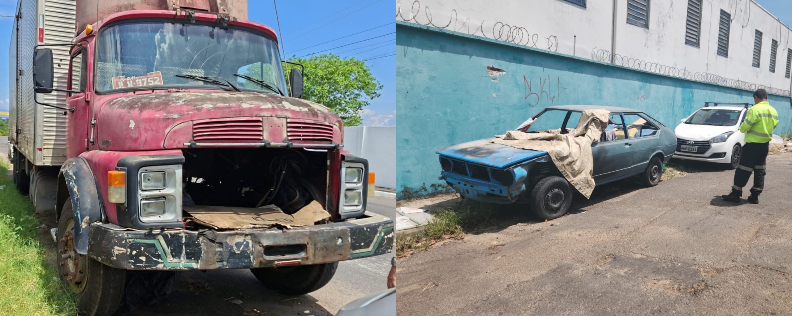 Operação 'Sucata' resulta em retirada de veículos na zona Oeste de Manaus