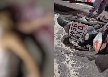 Motociclista morre após colidir com micro-ônibus na Ponta Negra