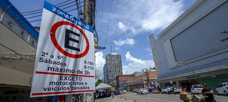 Zona Azul: Tarifa em Manaus retorna a R$ 3,98 por hora a partir desta sexta-feira, 1/8