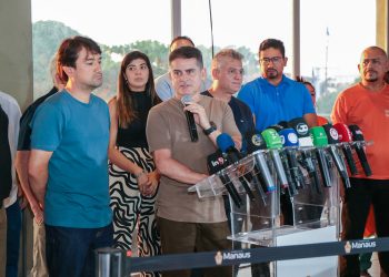 Prefeito David Almeida celebra recorde de 560 mil pessoas circulantes no ‘#SouManaus Passo a Paço 2025’