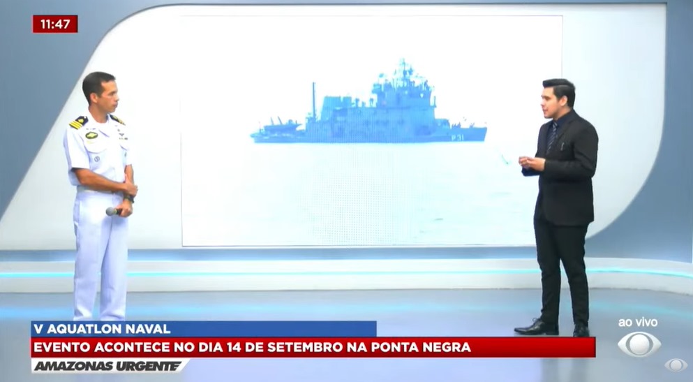 Aquathlon Naval 2025 acontece em setembro na Praia da Ponta Negra