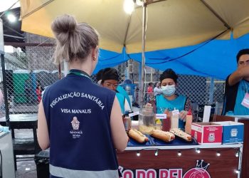 Visa Manaus irá fiscalizar pontos de venda de alimentos durante o ‘#SouManaus Passo a Paço 2025’